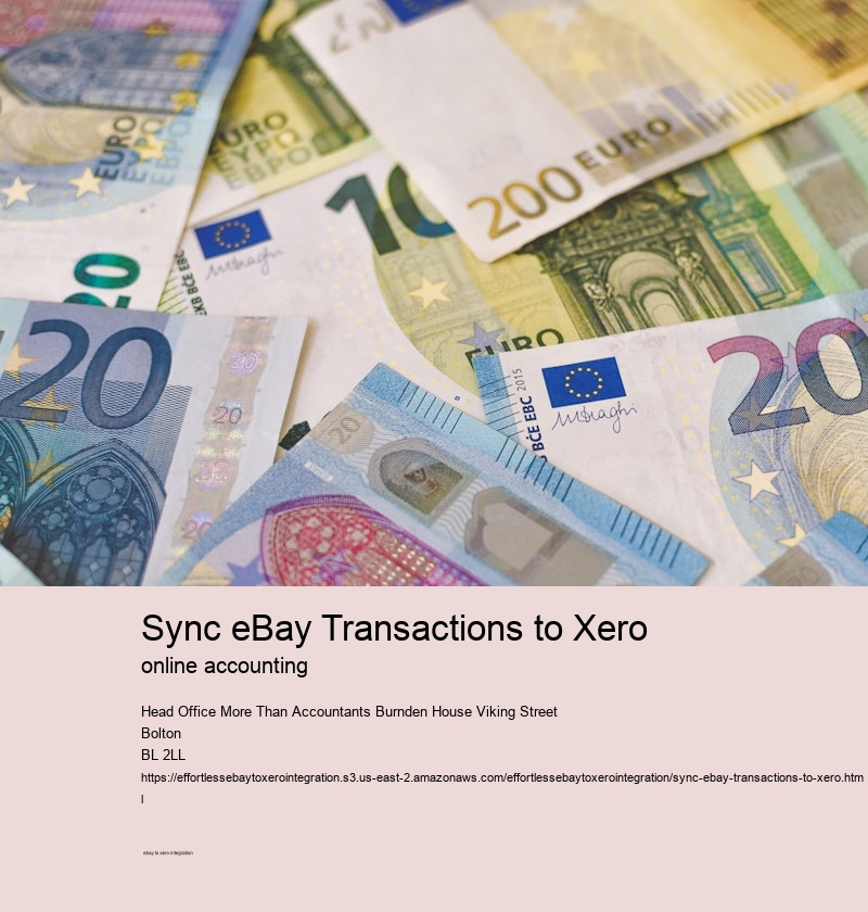 Sync eBay Transactions to Xero